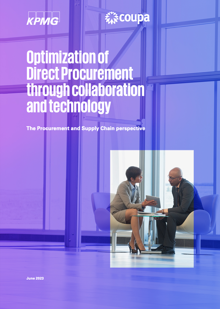 Optimization of Direct Procurement through collaboration and technology