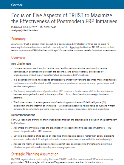 46+ Gartner Postmodern Erp, If you’re in the market for an